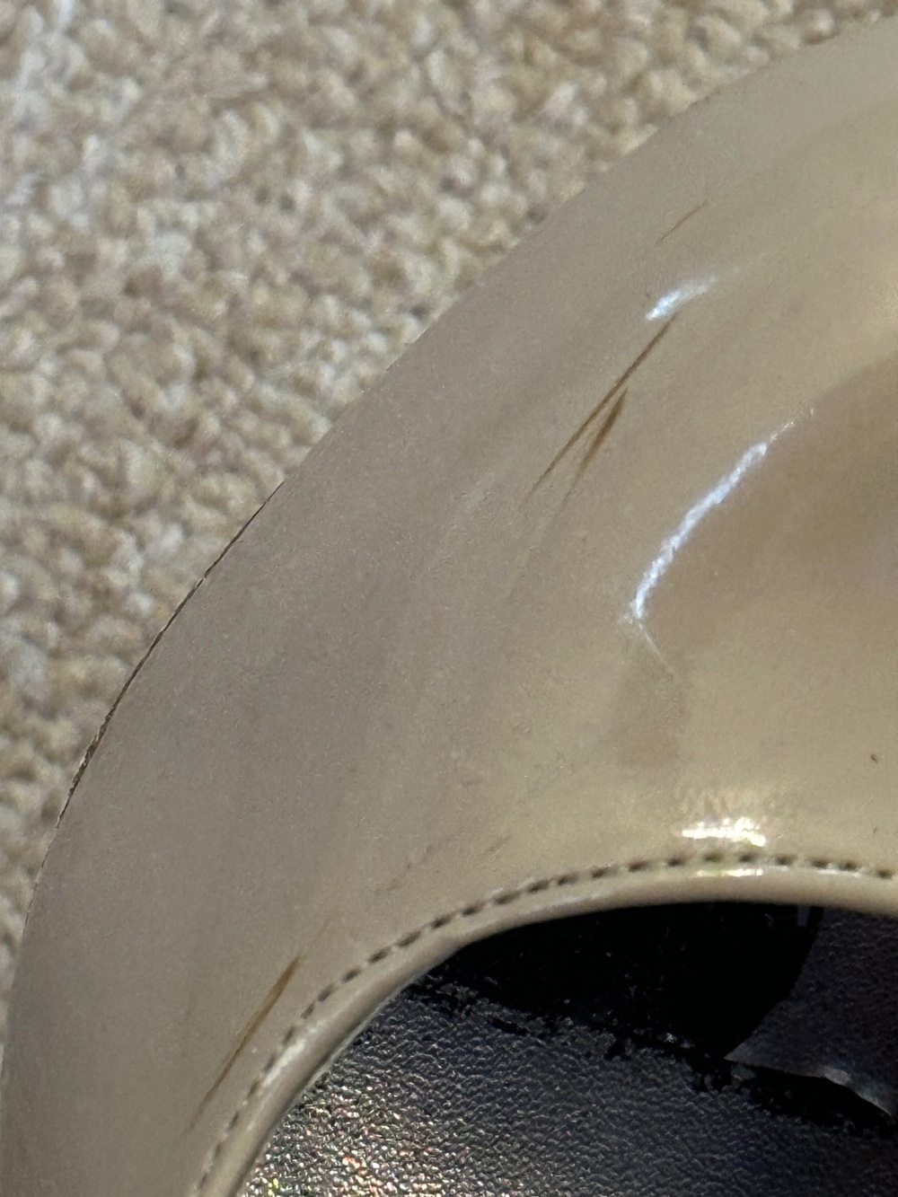 Jessica Simpson Tan Nude Wedge Heels - size 8 - Classic Style READ DESCRIPTION - Picture 13 of 15